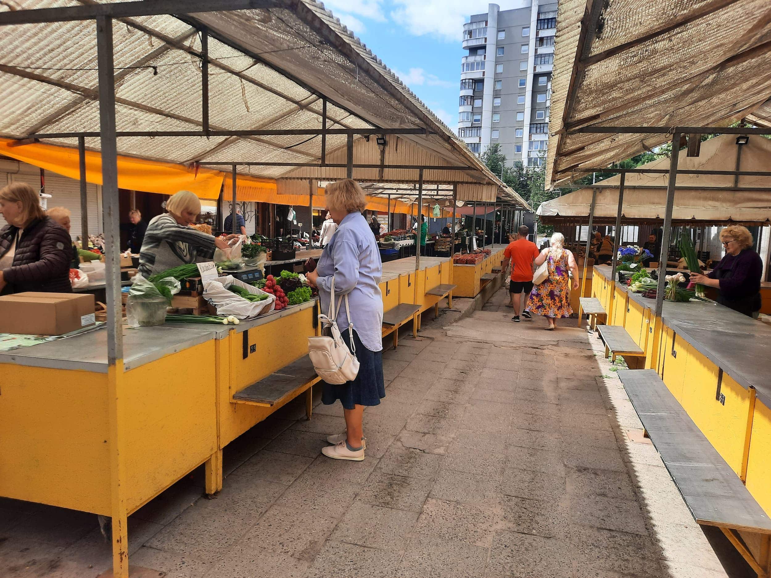Buvęs Šeškinės turgus_nuotr. Šeškinės seniūnija