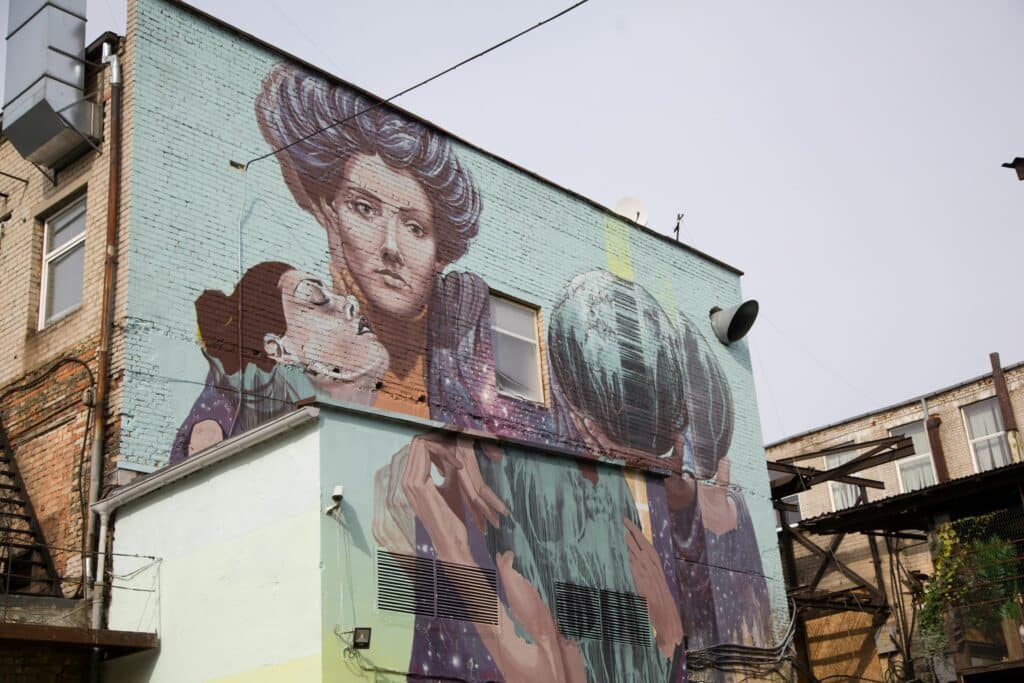 Gatvės menas, Open Gallery